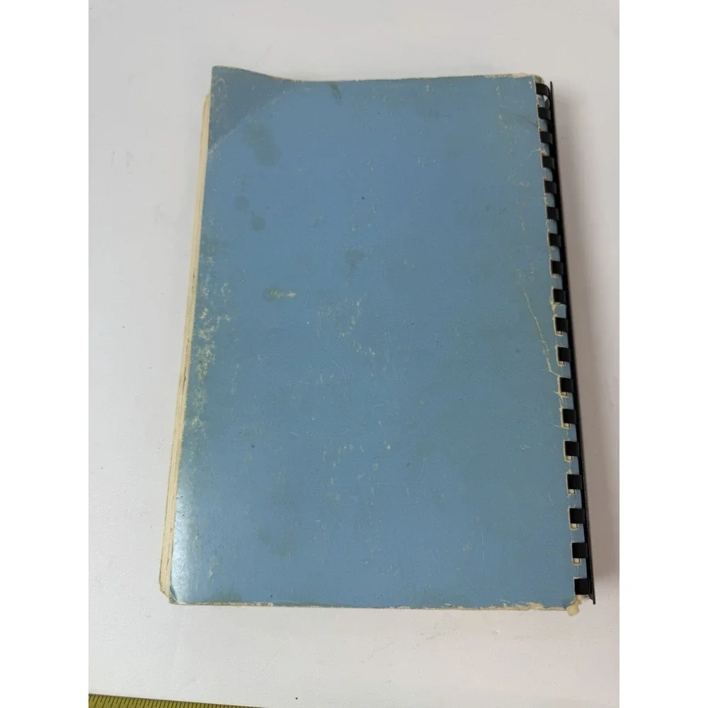 Diller Nebraska Community Spiral Cookbook 1980 Centennial Recipes‎ Vintage